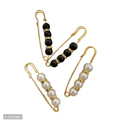 EZ LIVING 6pcs multicolor brooch pin for dresses decoration for women and girls party or all time uses Stylish Ways to Wear Brooch Pins with Neckline Dresses-thumb4