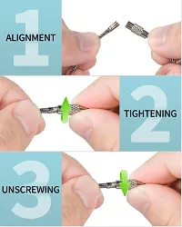 EZ LIVING 10pcs Wire chainsteel Strong Cabel Key for Women and Men Keychain for Key and Bag Chainsteel Wire Keychains Unmatched Toughness and Durability Why Chainsteel Wire Key Chains are Best Choice-thumb2