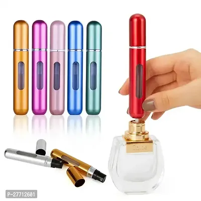 ALL DAY PROVISION 5pcs multicolor 5ml small spray bottle for travel organizer perfume Portable Perfume Refillable Bottles Need a Mini Perfume Atomizer in Your Life-thumb0