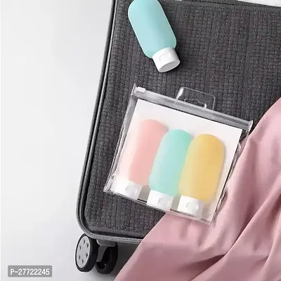 ALL DAY PROVISION 3pcs 60ml set multicolor travel bottle for personal office or home vacation uses Travel Bottles The Must-Have Toiletry Kit for Business and Personal Trips-thumb5