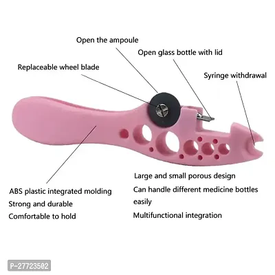 ALL DAY PROVISION 1pcs Multicolor ampoule Cutter for Doctor and Patient Protection Tool Vial Breakers A Must-Have Tool for Medical Professionals-thumb3