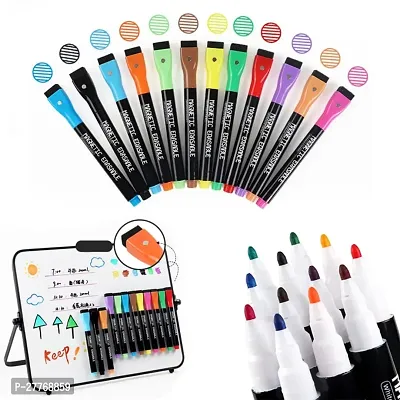 ALL DAY PROVISION 12 color marker for white board magnetic dry erase markers with fine tip for office and school Must-Have Whiteboard Markers for Teachers and Students-thumb4