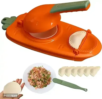 ALL DAY PROVISION Best Dumpling Maker for momos and Gujiya, ghughra Mould Machine for Puri Maker Dumpling Maker for Perfect Homemade Momos Mastering The Art of Gujiya Making with a Skin Press Mould Ma-thumb0