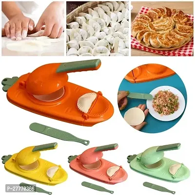 ALL DAY PROVISION Best Dumpling Maker for momos and Gujiya, ghughra Mould Machine for Puri Maker Dumpling Maker for Perfect Homemade Momos Mastering The Art of Gujiya Making with a Skin Press Mould Ma-thumb3