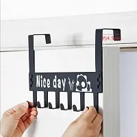 ALL DAY PROVISION 1pcs Door Hanger for Cloth Hanging Hooks for Best Way to Arrange The Cloths Maximize Your Space Heavy Duty Over Door Hangers-thumb1