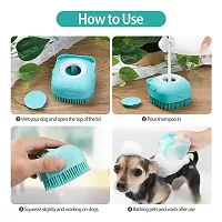 ALL DAY PROVISION 1pcs bath loofah for baby and men women bath scrubber soap dispenser Unveiling the Benefits of Using a Silicone Exfoliating Brush for Your Skin (random color)-thumb2