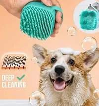 ALL DAY PROVISION 1pcs bath loofah for baby and men women bath scrubber soap dispenser Unveiling the Benefits of Using a Silicone Exfoliating Brush for Your Skin (random color)-thumb4