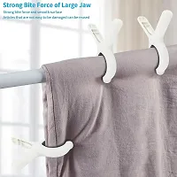 ALL DAY PROVISION 6pcs Cloth pins for Laundry Heavy Duty Beach Towel Clips The Must-Have Beach Accessory Plastic Clothes Pins with Strong Anti-Rust Springs-thumb4