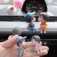 Couple Toy for car dashboard Adorable Figures for Your Dashboard Whimsical Design Durable Materials and Charm to Brighten Your Drive-thumb2