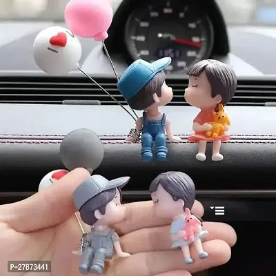 Couple Toy for car dashboard Adorable Figures for Your Dashboard Whimsical Design Durable Materials and Charm to Brighten Your Drive-thumb3