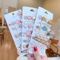 Premium Korean Stylish Hair Accessories Trendsetting Designs Quality Craftsmanship and Fashionable Hair Elegance(random pattern 12pcs)-thumb1