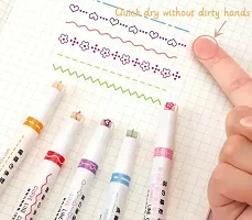 Cute Highlighter Pens for Students Vibrant Colors Compact Size and Fun Study Accessories(pack of 6pcs)-thumb2