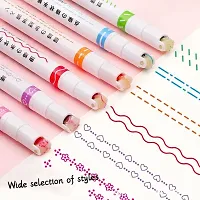 Cute Highlighter Pens for Students Vibrant Colors Compact Size and Fun Study Accessories(pack of 6pcs)-thumb3