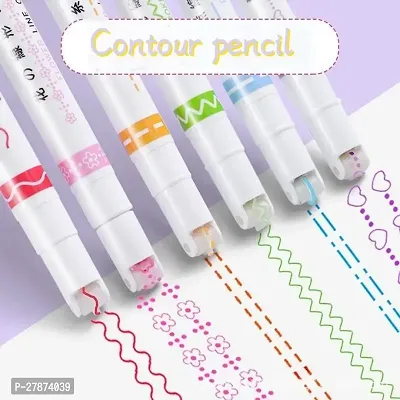 Cute Highlighter Pens for Students Vibrant Colors Compact Size and Fun Study Accessories(pack of 6pcs)-thumb5