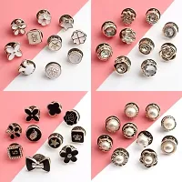 Brooch Pins for Women Stylish CoverUp Button Pins Elegant Designs and Versatile Fashion Accessories(20pcs random pattern)-thumb3