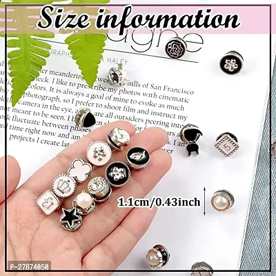 Brooch Pins for Women Stylish CoverUp Button Pins Elegant Designs and Versatile Fashion Accessories(20pcs random pattern)-thumb5