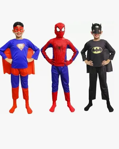 Stylish Super Hero Clothing Set For Boys Pack Of 3