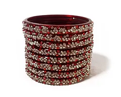 Ravika Creation Glass Bangle Pack Of 8 (2.6)-thumb1