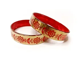 Ravika's Creation Glass Mirror Bangles (pack of 2)-thumb1