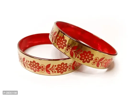 Ravika's Creation Glass Mirror Bangles (pack of 2)-thumb2