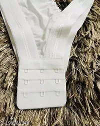 luxury cotton non-padded 4hooks bra Pack Of 3-thumb1