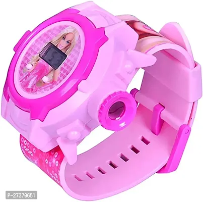 Barbie Images Digital Display Projector Cartoon Display Watch for Kids-thumb0