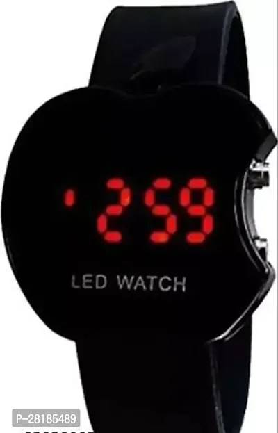 Stylish Unisex Black Plastic Digital Watch-thumb0