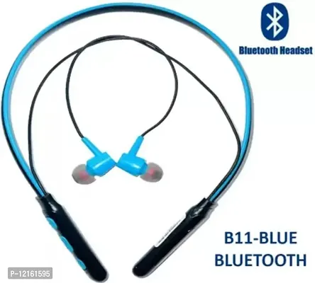 ElectroMania B11 Truly Wireless Bluetooth On Ear Neckband Earphone with Mic Bluetooth Headset-thumb0