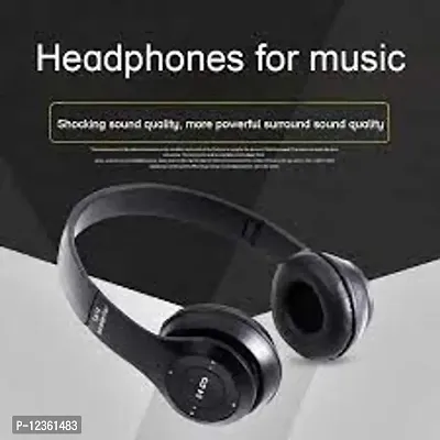 P47 Wireless Headphones with Stereo Memory Card Support Bluetooth Headset