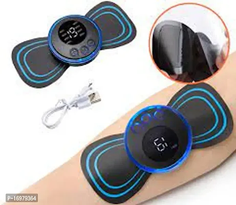 ortable Mini Neck  Back Body Massager I Relieves Cervical Pain I Helps in Tissue Recovery I Works on Micro Current  has 8 Modes with 19 Intensities I USB Rechargeable I-thumb0