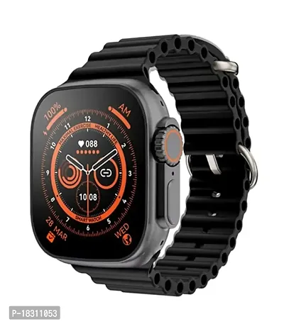 T800 Ultra Smart Watch with Advanced Bluetooth Calling, Heart Rate Tracking Smartwatch-thumb0