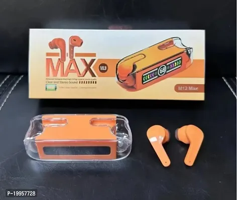 Tws headphone M12 Max TWS Bluetooth 5.3 Wireless Earbuds Touch Waterproof IPX-7-0 LED Digital Display Bluetooth Headset-thumb4