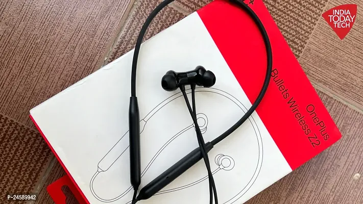 OnePlus Bullets Wireless Z Bass Edition-Revreb Red Neckband Bluetooth Headset-thumb0