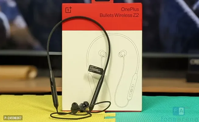 OnePlus Bullets Wireless Z Bass Edition-Revreb Red Neckband Bluetooth Headset