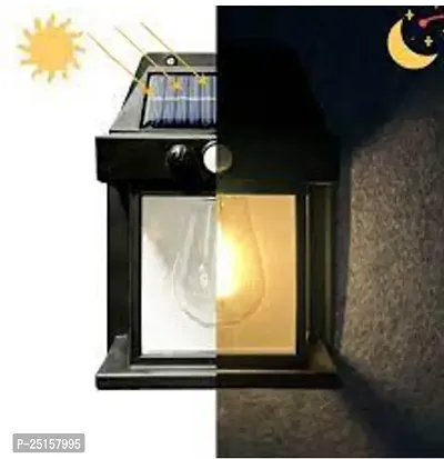 Solar Wall Lights Outdoor, Wireless Dusk to Dawn Porch Lights Fixture, Solar Wall Lantern with 3 Modes  Motion Sensor, Waterproof Exterior Lighting with Clear Panel for Entryway Front Door-thumb4