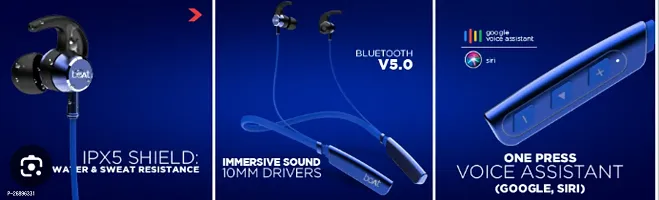 Classy Wireless Bluetooth Neck Band-thumb2