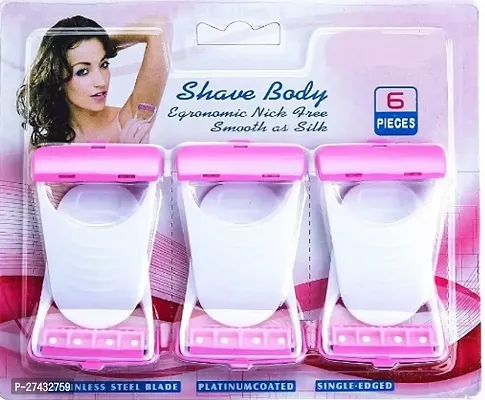 Disposable Bikini Hair Shave Razor for Women  Pack of 6-thumb2