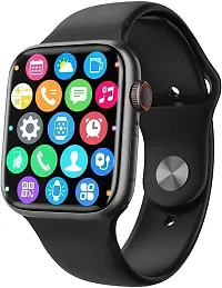 i8 Pro Max Touch Screen Bluetooth Smartwatch with Activity Tracker Compatible with All 3G/4G/5G Android  iOS Smartphones - Black-thumb1