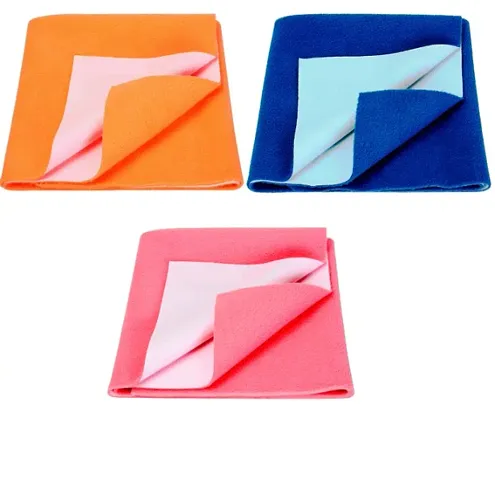 Classy Solid Baby Mat for Kids, Pack of 3