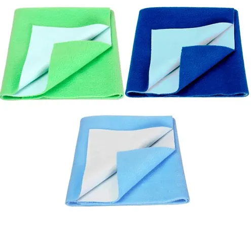 Classy Solid Baby Mat for Kids, Pack of 3