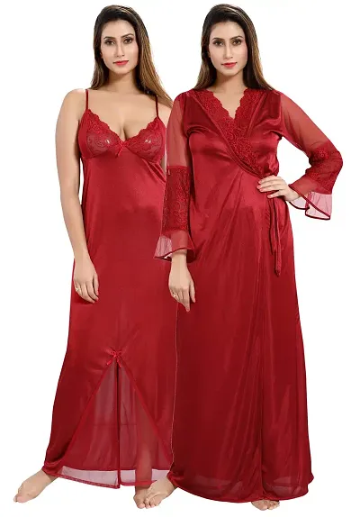 Lovira Women Nighty Set - Buy Lovira Women Nighty Set Online at Best Prices  in India