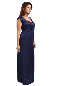 Stylish Stain Nighty For Women-thumb1