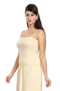 Lovira Women Hoisery Cotton Solid Camisole/Slip (Multicolor/Size: M-XL)-thumb3