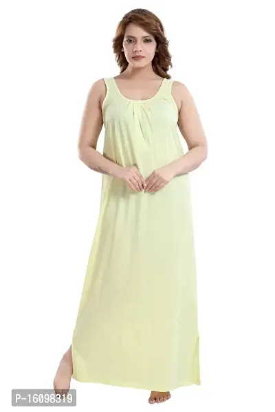 Buy Be You Black Cotton Women Slip Nighty/Night Dress - Size-L Online In  India At Discounted Prices