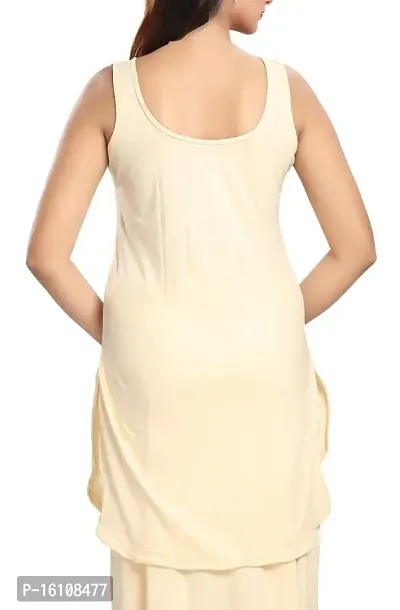 Be You Cotton Hoisery Solid Camisole/Suit Slip/Chemise for Women-thumb4