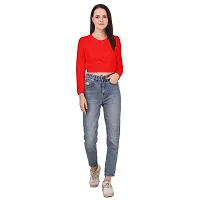 Lovira Cotton Women Front Twist Crop Top-thumb4