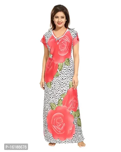 Be You Serena Satin Floral Night Gown