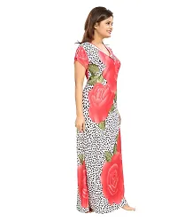 Be You Serena Satin Floral Night Gown-thumb2