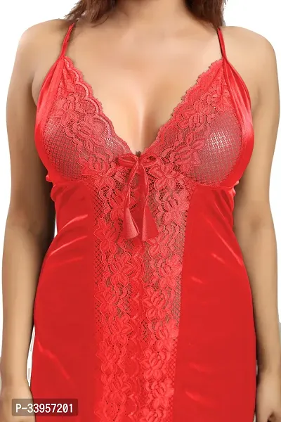 Stylish Stain Nighty For Women-thumb5