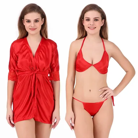 New In satin nightwear sets Women's Nightwear 